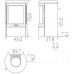 Печь-камин Hwam 2620c Gray