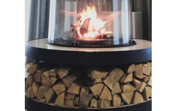 Подвесной камин Piazzetta M360T в облицовке Marvik
