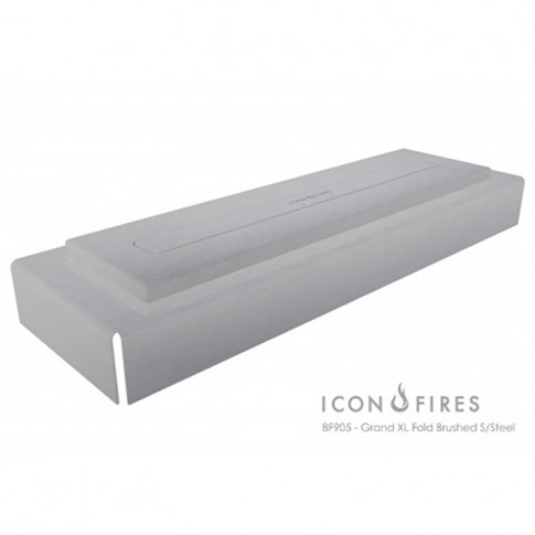 ВСТАВКА КАМИННАЯ С ГОРЕЛКОЙ ICON FIRES Commercial GRAND XL FOLD INSERT SS