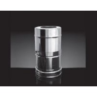 Дымоход Craft AISI 316/0,5мм + 304/0,5мм зеркало, изоляция 25мм, 0,5 м, диаметр 150